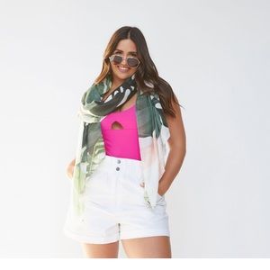 Virginia wolf tropical sarong/wrap. Fabfitfun